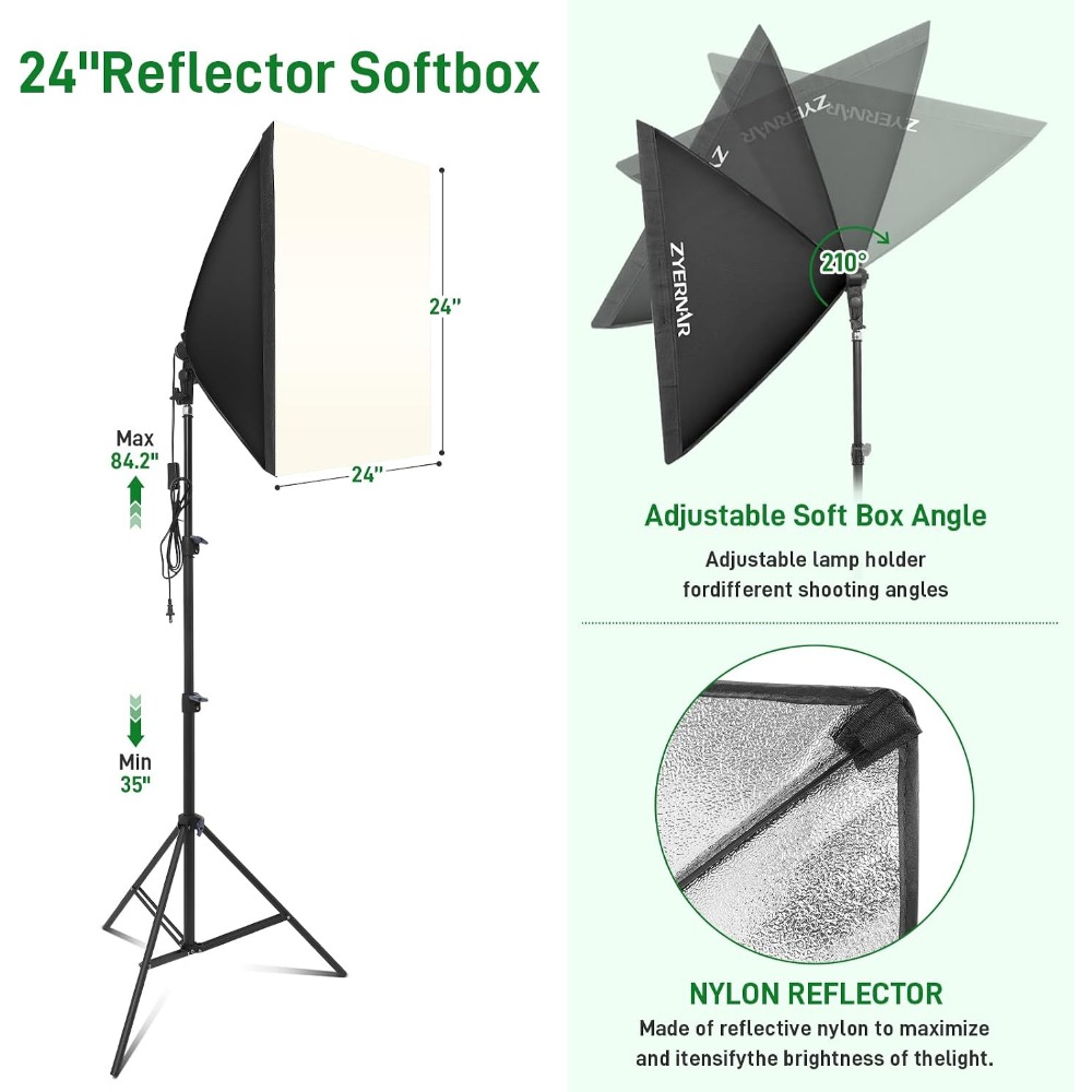 Photography Lighting Kit with  - Photography Lighting Brands reseña y precio