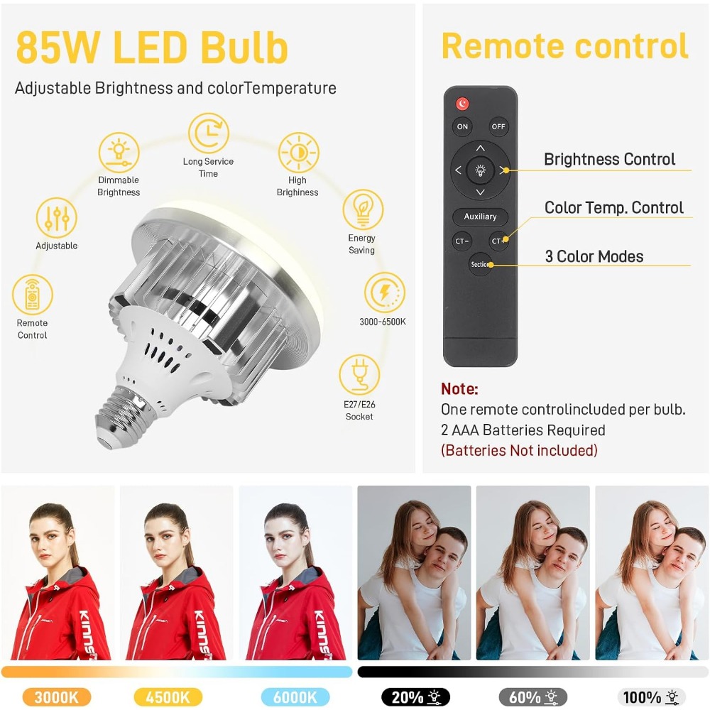 Photography Lighting Kit with  - Photography Lighting Brands reseña y precio