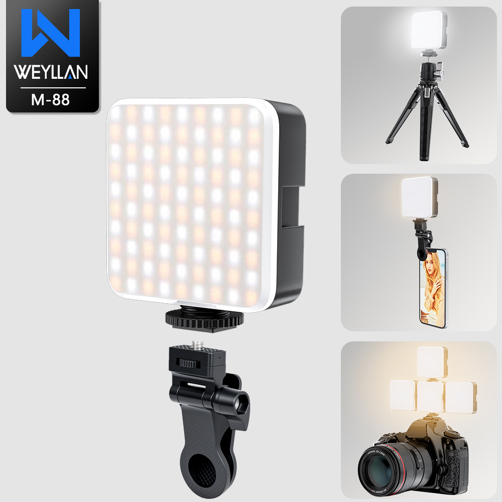 WEYLLAN M-88 2000mAh LED Video - Photography Lighting Brands reseña y precio