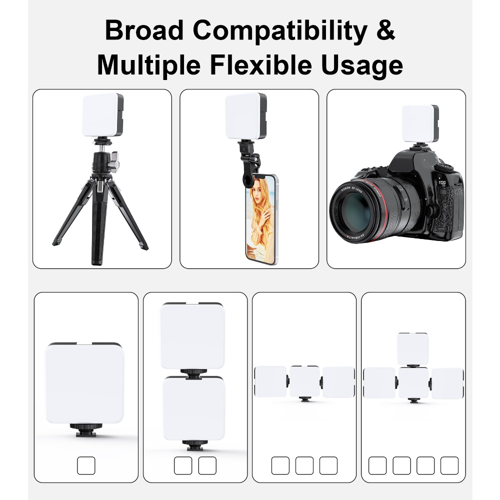 WEYLLAN M-88 2000mAh LED Video - Photography Lighting Brands reseña y precio