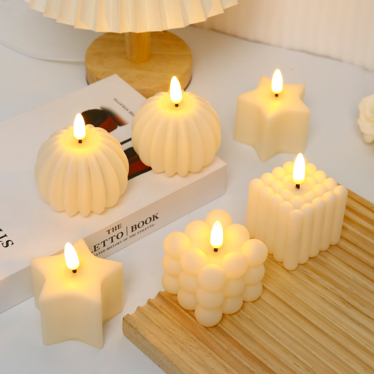 Led Candle  Cube for Wedding,  - Photography Lighting Led reseña y precio