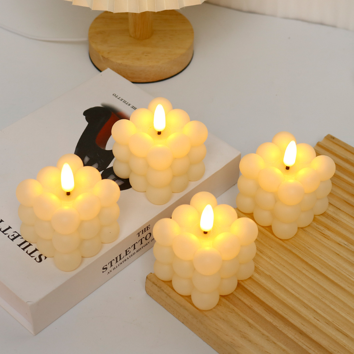 Led Candle  Cube for Wedding,  - Photography Lighting Led reseña y precio
