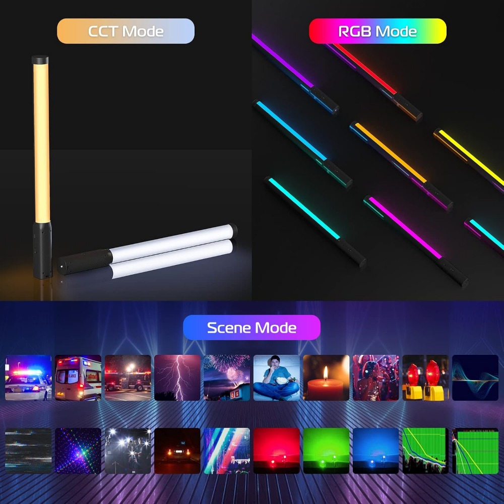 Handheld RGB LED Video Light S - Photography Lighting Brands reseña y precio