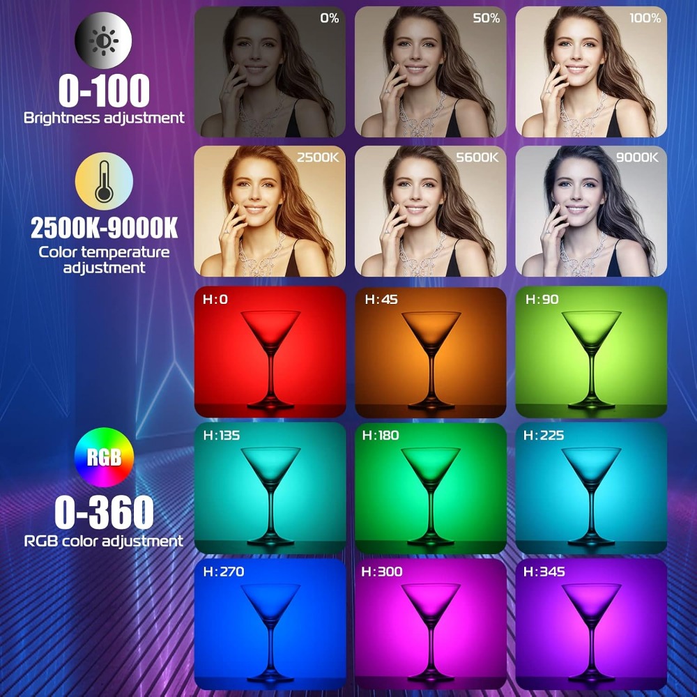 Handheld RGB LED Video Light S - Photography Lighting Brands reseña y precio