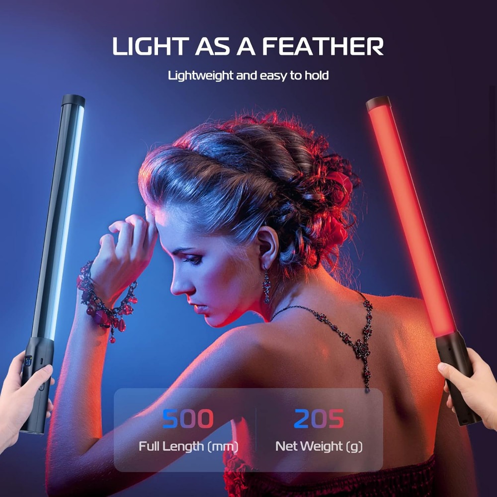 Handheld RGB LED Video Light S - Photography Lighting Brands reseña y precio