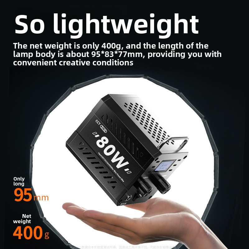 ZU80 80w Handheld Exterior Lam - Photography Lighting Led reseña y precio
