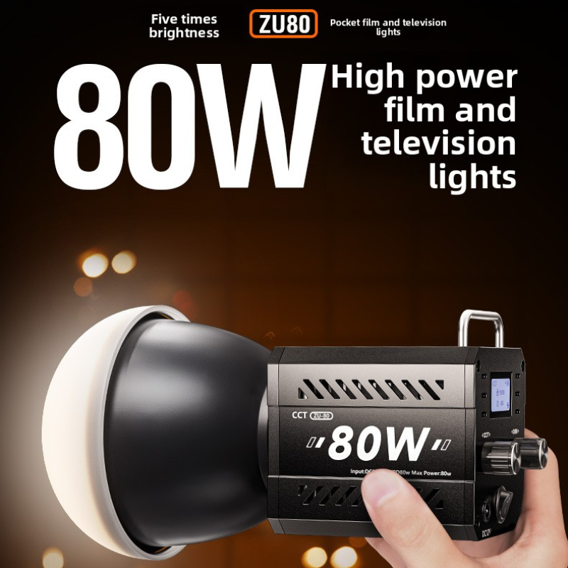 ZU80 80w Handheld Exterior Lam - Photography Lighting Led reseña y precio