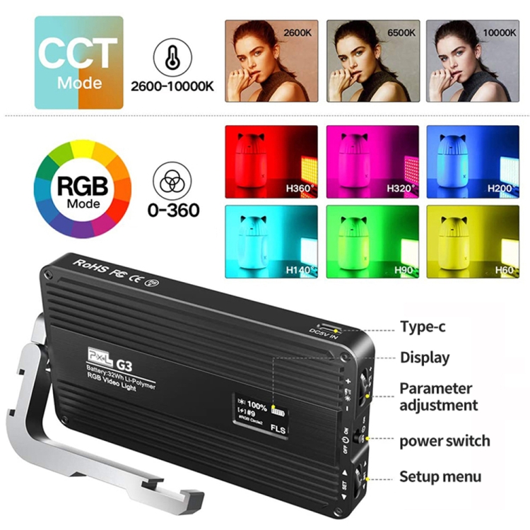 Pixel G3 Flat Panel RGB Fill L - Photography Lighting Rgb reseña y precio