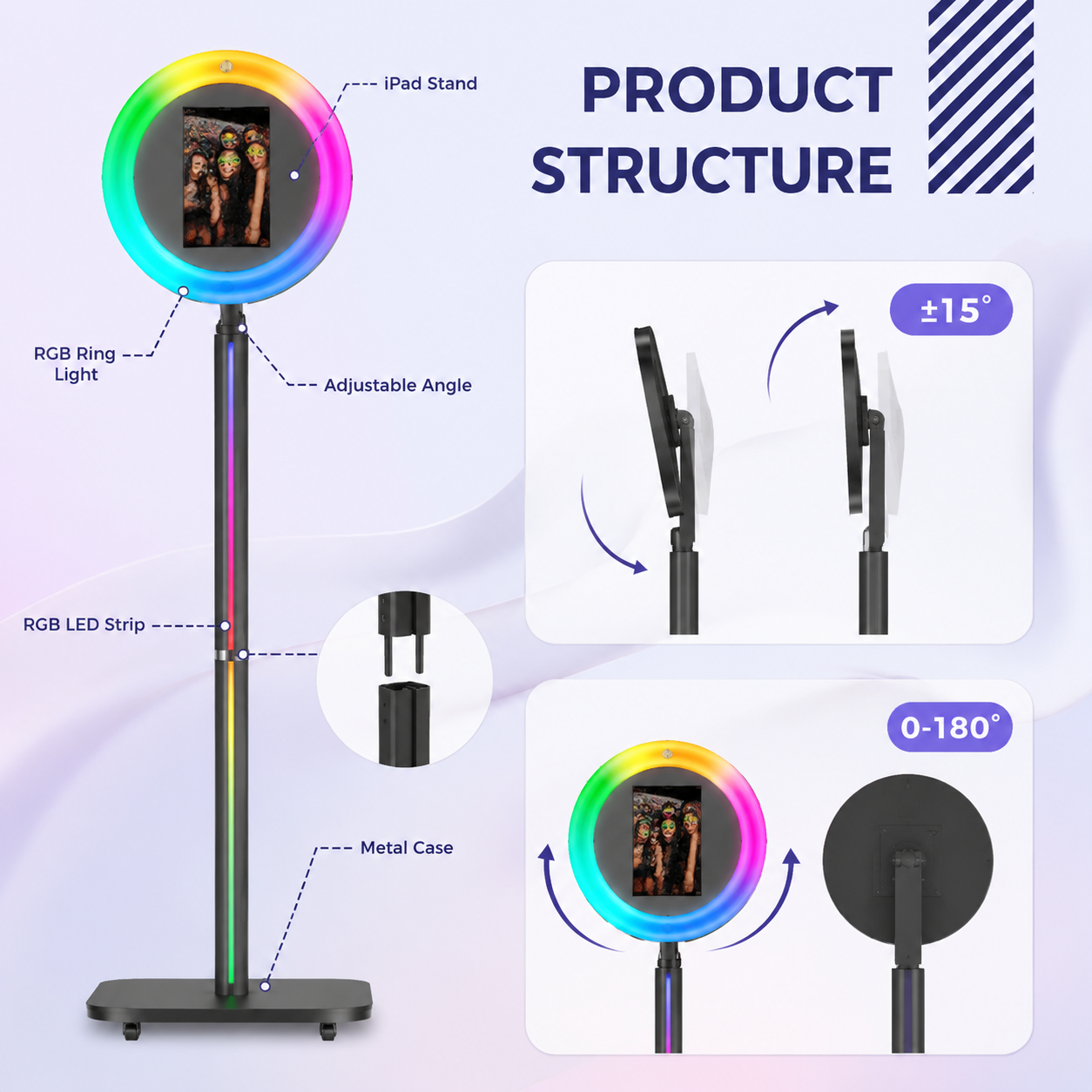 US DE Stock Ipad Photo Booth S - Photography Lighting Rental reseña y precio
