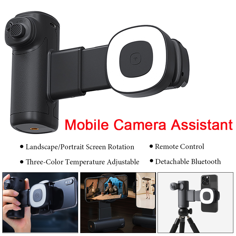 Portable Handle Mobile Camera  - Photography Lighting Assistant reseña y precio