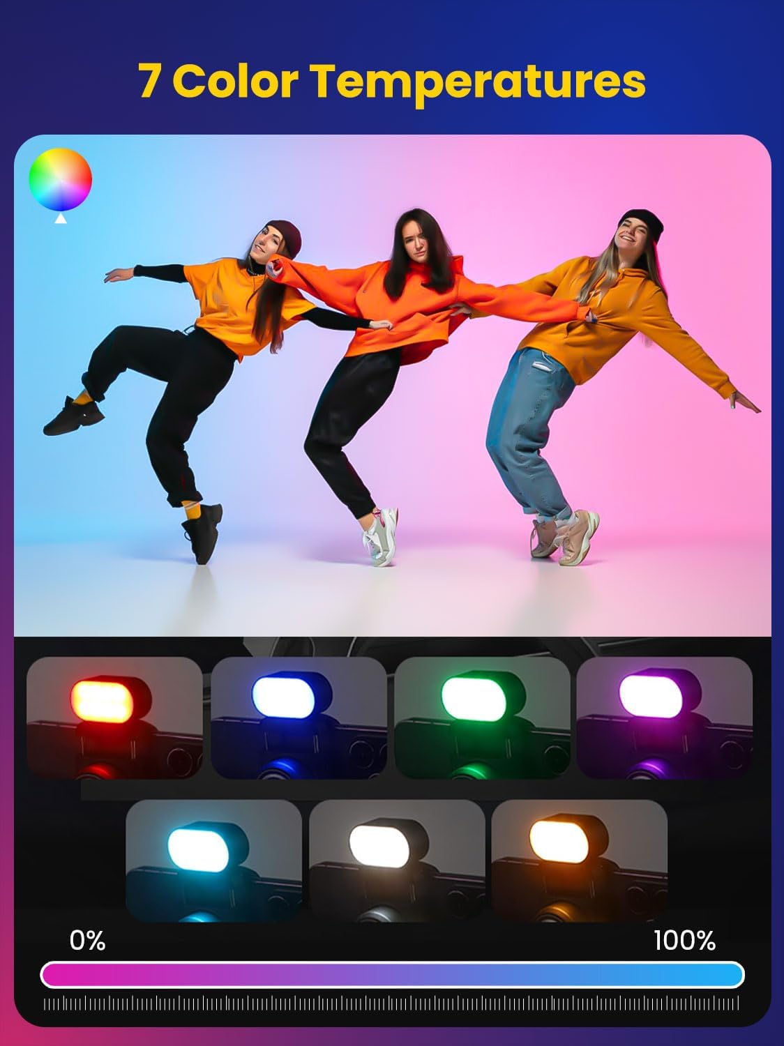 AOCHUAN Mini RGB Magnetic Fill - Photography Lighting Rgb reseña y precio