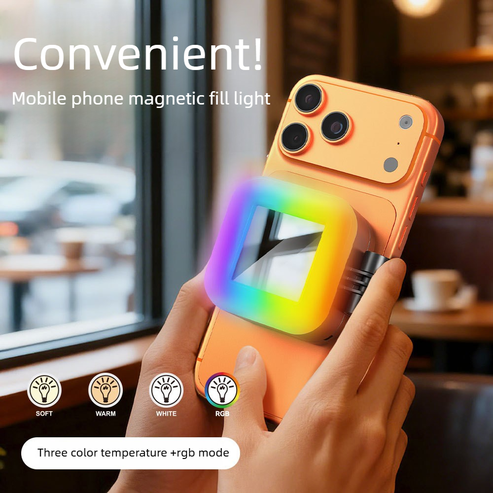 Magnetic Selfie Light Echargea - Photography Lighting Brands reseña y precio