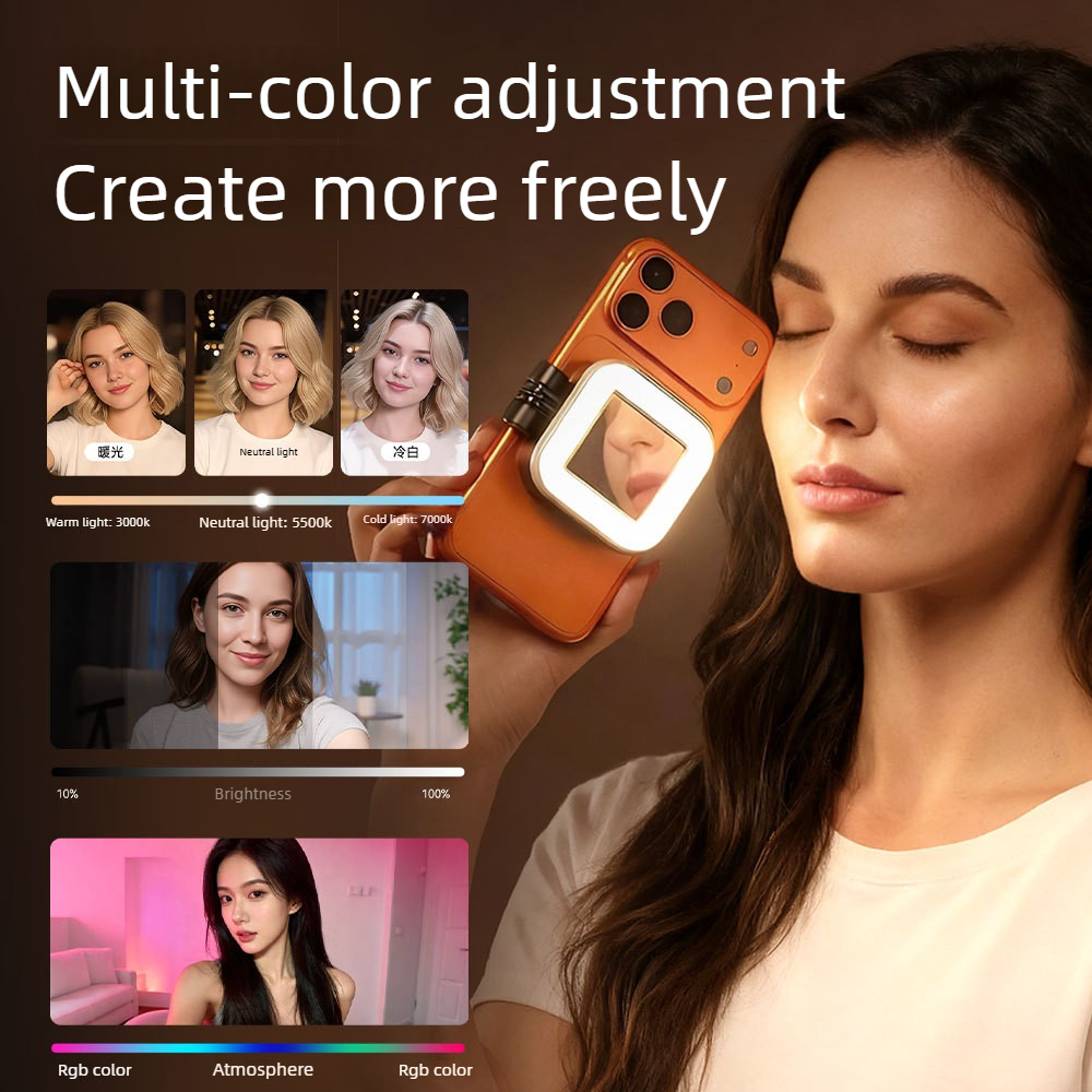 Magnetic Selfie Light Echargea - Photography Lighting Brands reseña y precio