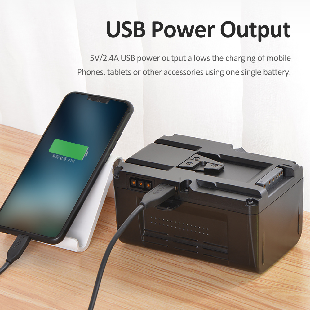 Kingma High Capacity 21000mAh  - V Mount Battery reseña y precio