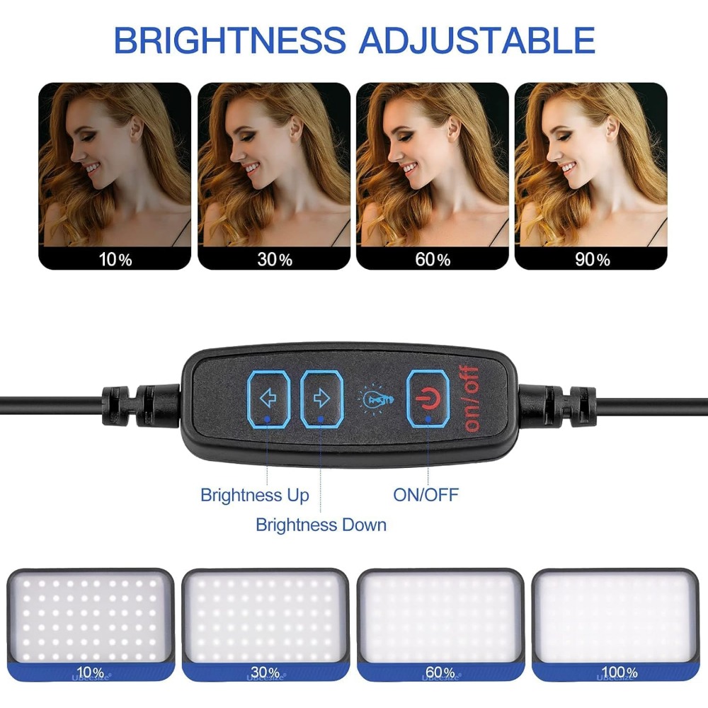 Dimmable LED Video Light Kit w - Photography Lighting Brands reseña y precio