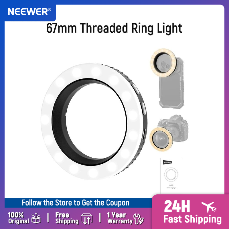 NEEWER Basics 67mm Threaded Ri - Photography Lighting Overhead reseña y precio