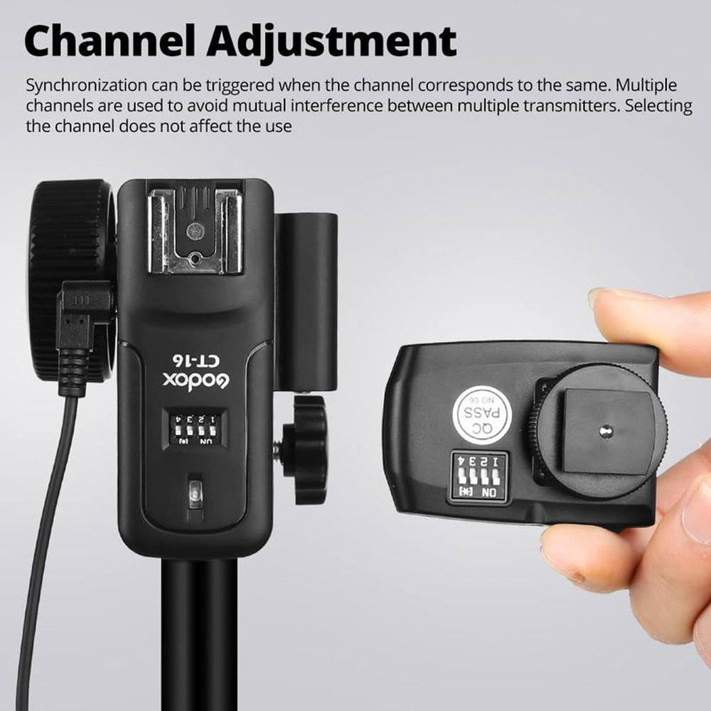 Godox CT-16 16 Channels Wirele - Trigger Receiver Set reseña y precio