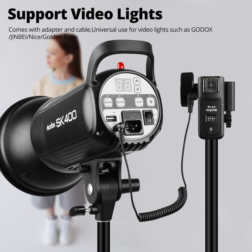 Godox CT-16 16 Channels Wirele - Trigger Receiver Set reseña y precio