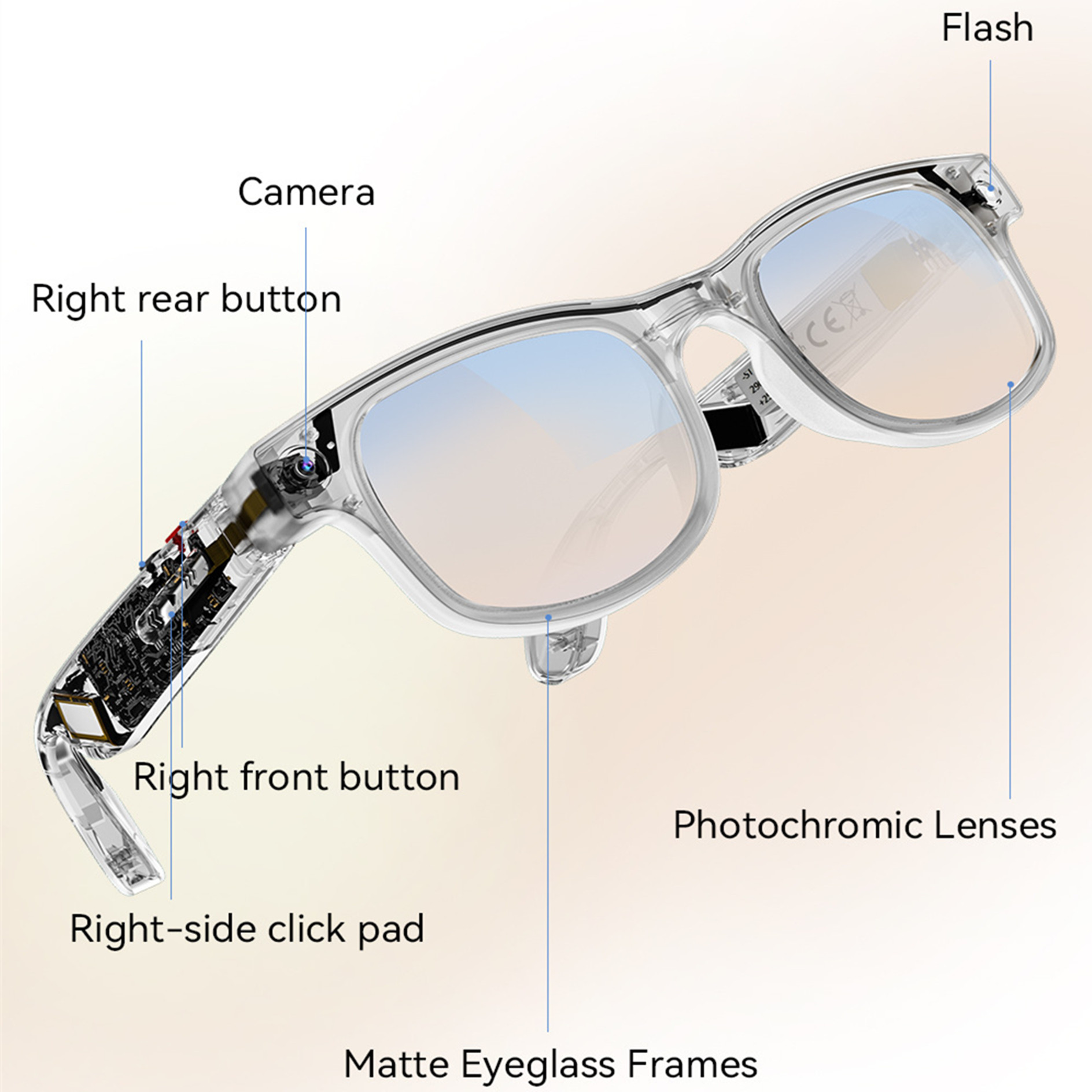 Smart Glasses AI Voice Photogr - Photography Lighting Assistant reseña y precio