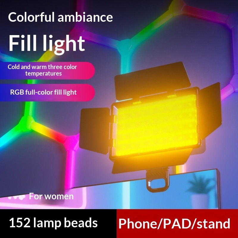 Four-page diffuser RGB fill li - Photography Lighting Rgb reseña y precio