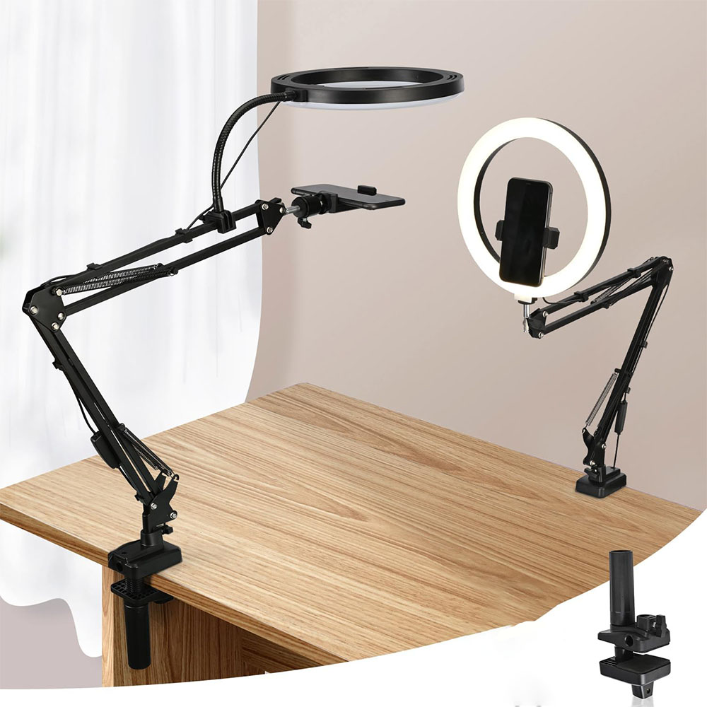 Ring Light with Stand and Phon - Photography Lighting Overhead reseña y precio