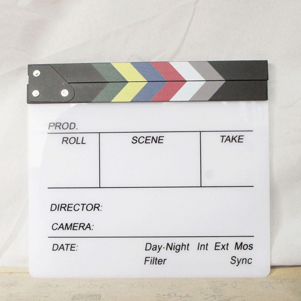 Acrylic Regisseur Scene Clappe - Photography Lighting Led reseña y precio