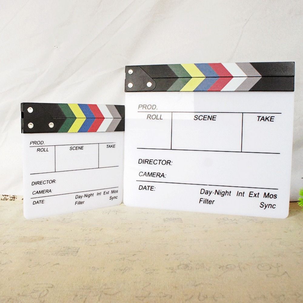 Acrylic Regisseur Scene Clappe - Photography Lighting Led reseña y precio