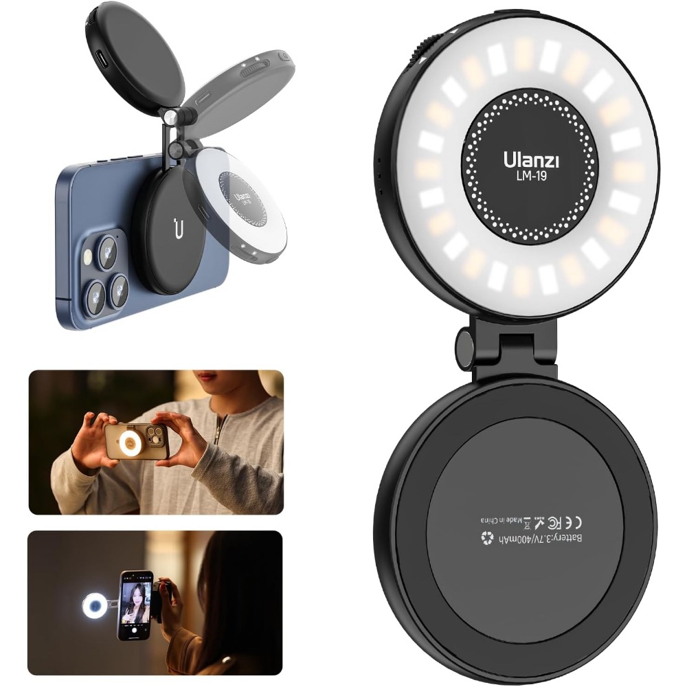 Magnetic LED Selfie Light, Pho - Photography Lighting Brands reseña y precio