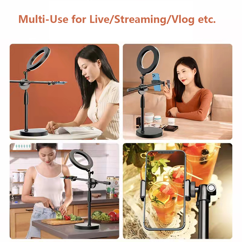 Horizontal Tripod for Mobile P - Photography Lighting Overhead reseña y precio