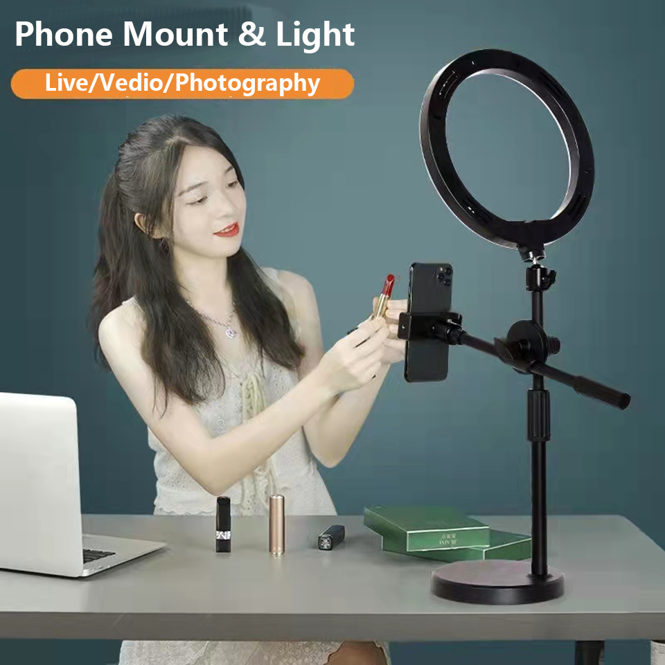 Horizontal Tripod for Mobile P - Photography Lighting Overhead reseña y precio