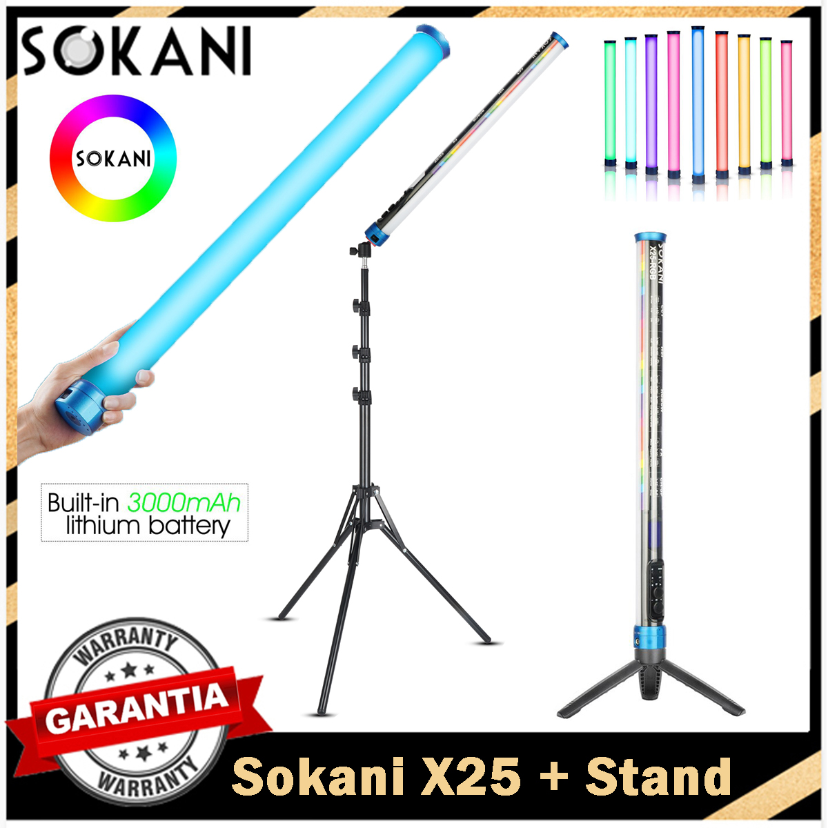 Sokani X25 RGB LED Video Light - Photography Lighting Rgb reseña y precio