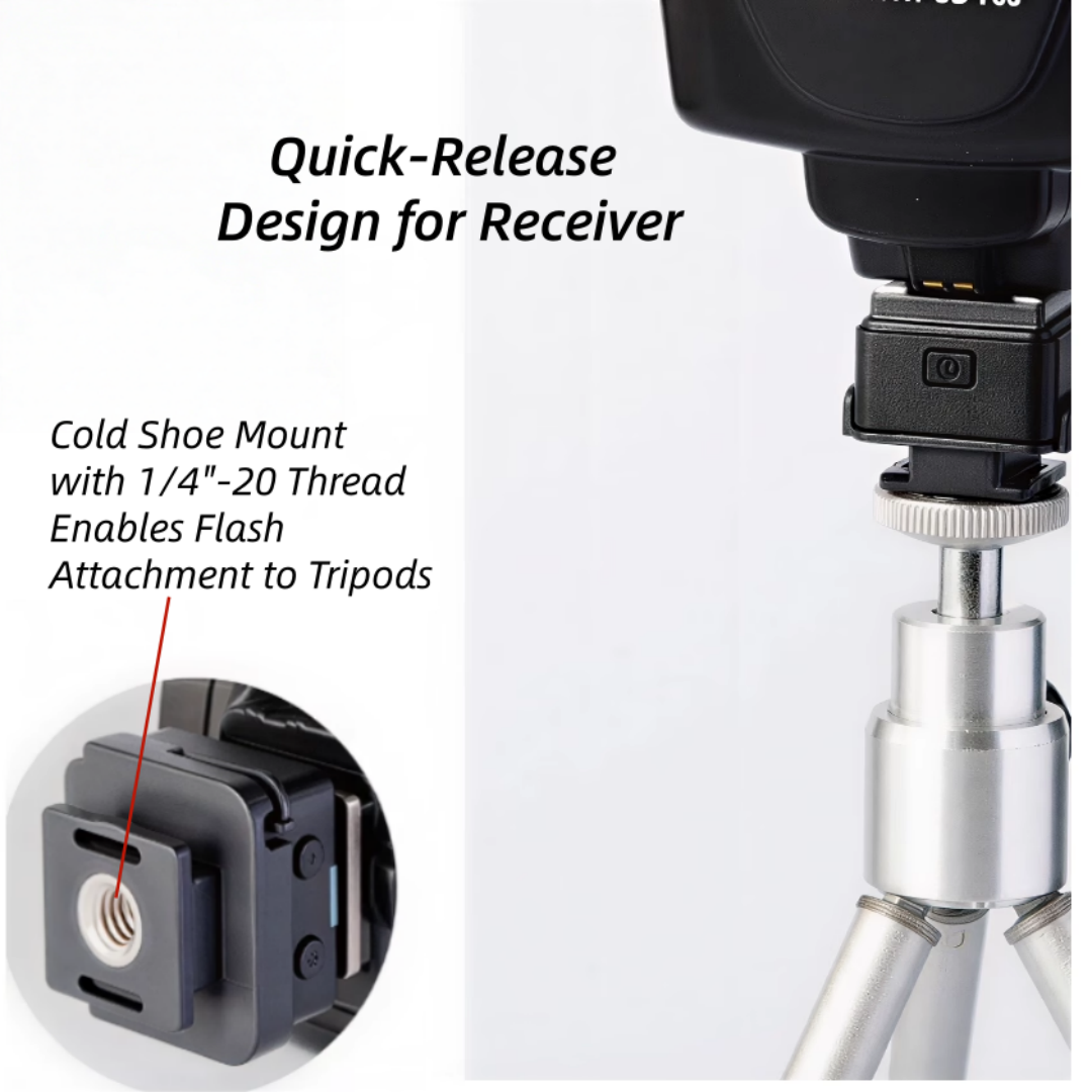 Universal FlashQ T2 Wireless F - Trigger Receiver Set reseña y precio