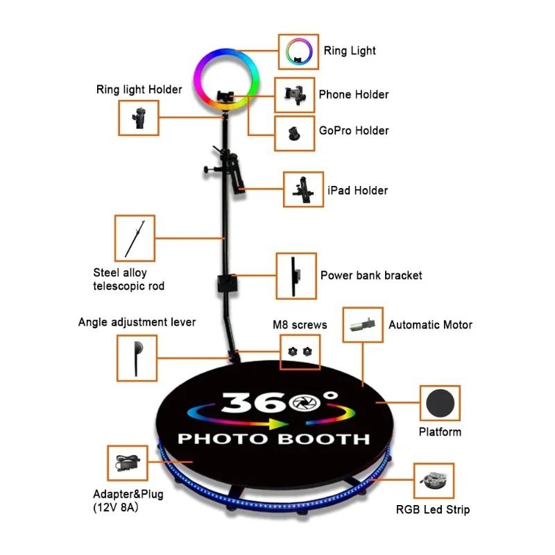 Rental Led Ring Lights 360 Pro - Photography Lighting Rental reseña y precio