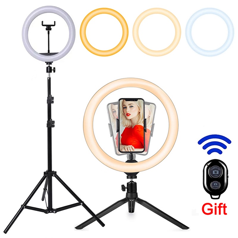 16/26/33cm LED Selfie Ring Lig - Photography Lighting Overhead reseña y precio