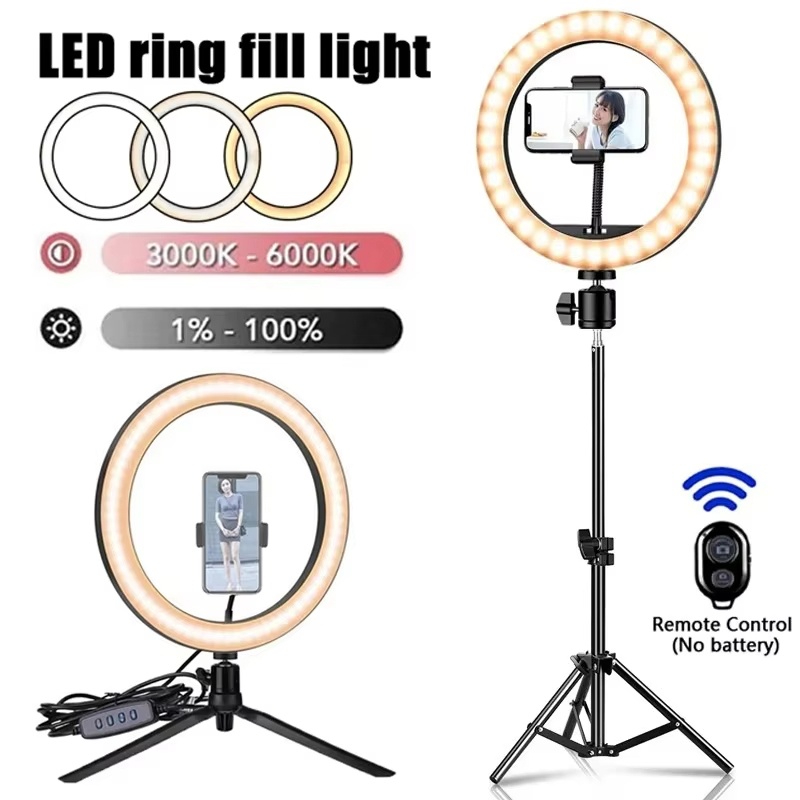 LED Selfie Ring Lighting Photo - Photography Lighting Overhead reseña y precio