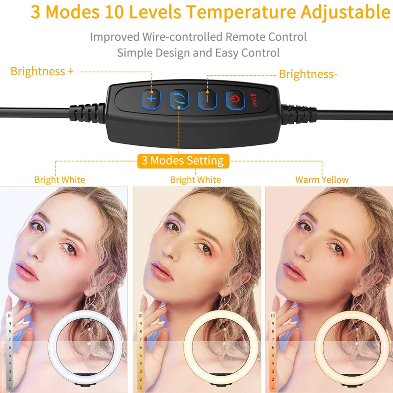 LED Selfie Ring Lighting Photo - Photography Lighting Overhead reseña y precio