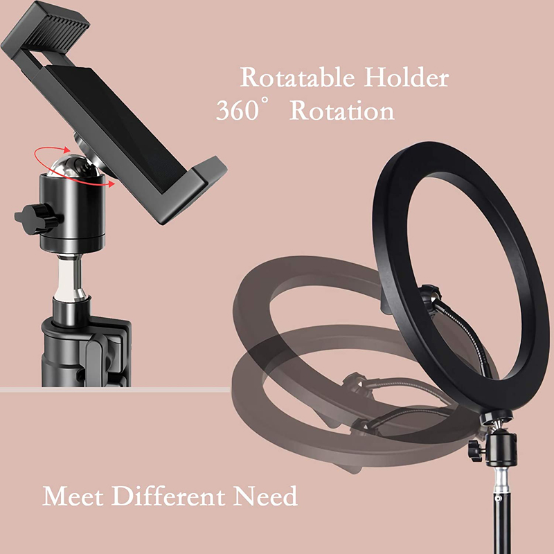 10 inch Selfie Ring Light Phot - Photography Lighting Overhead reseña y precio