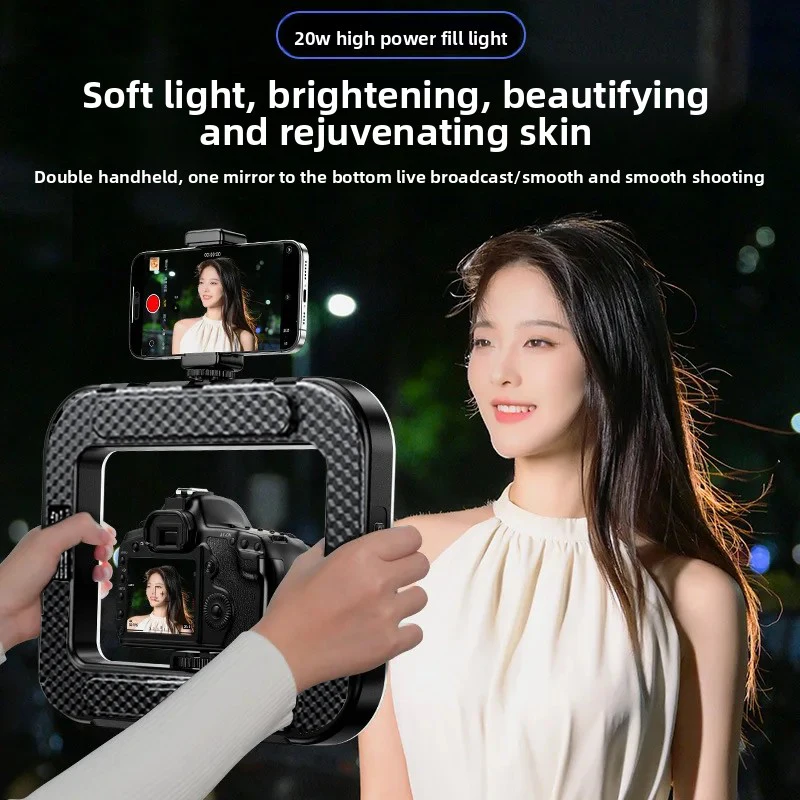 Portable Handheld Ring LED Lig - Photography Lighting Overhead reseña y precio
