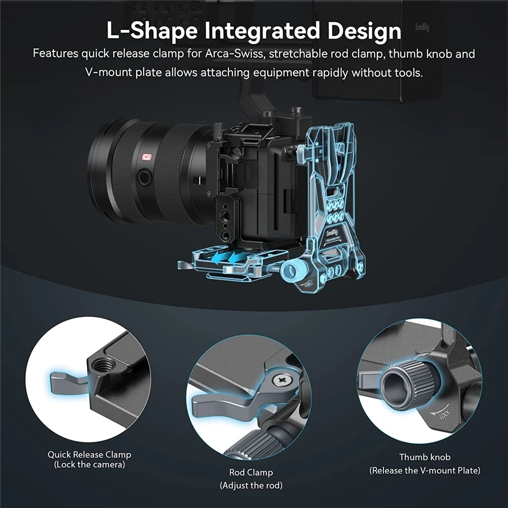 NEW SmallRig V-Mount Battery P - V Mount Battery reseña y precio