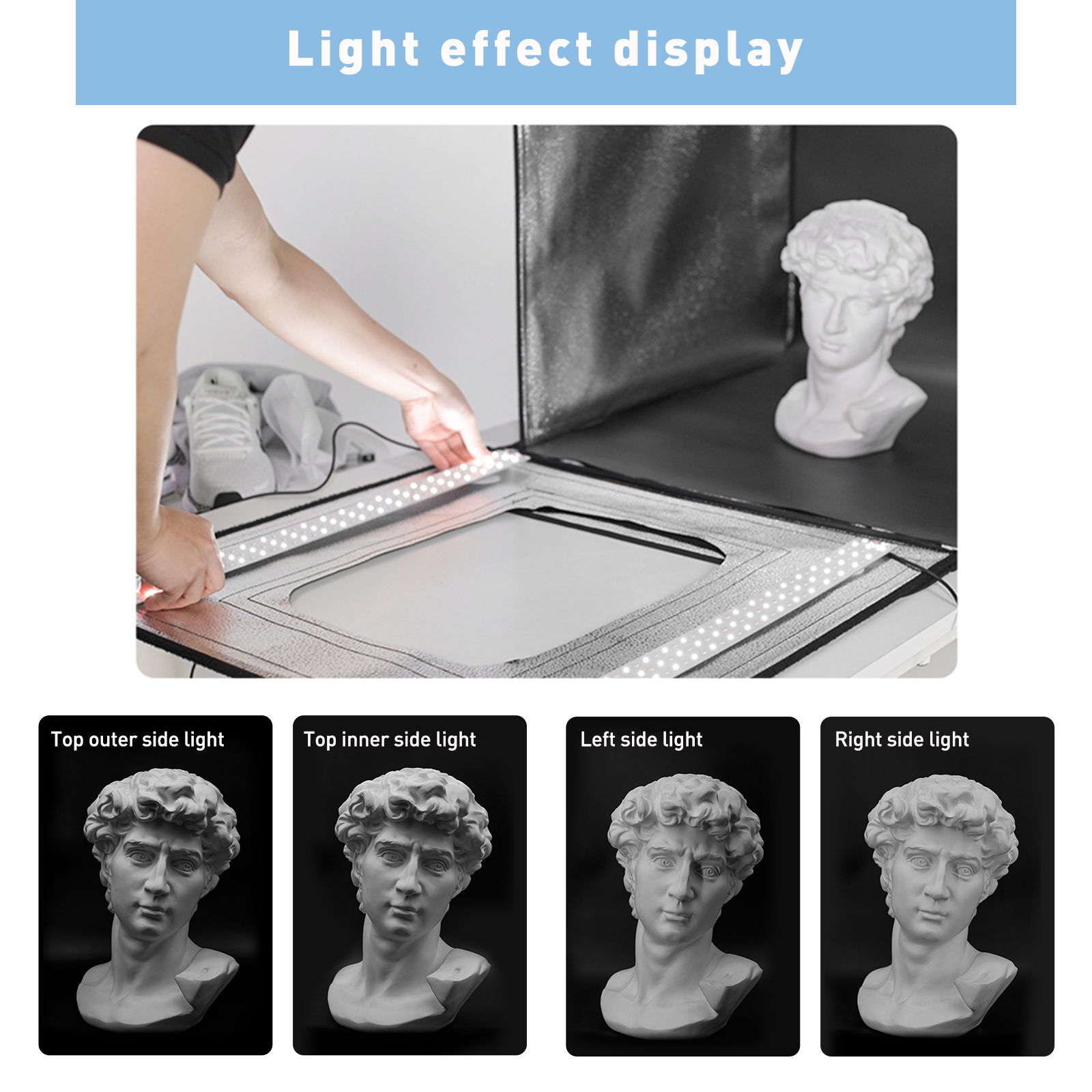 LAPGOOD Folding Photo Studio L - Jewelry Photography Lighting Kit reseña y precio