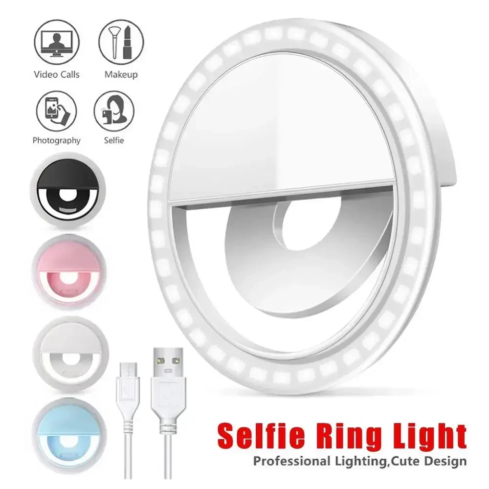 LED Selfie Ring Light Mobile P - Photography Lighting Overhead reseña y precio