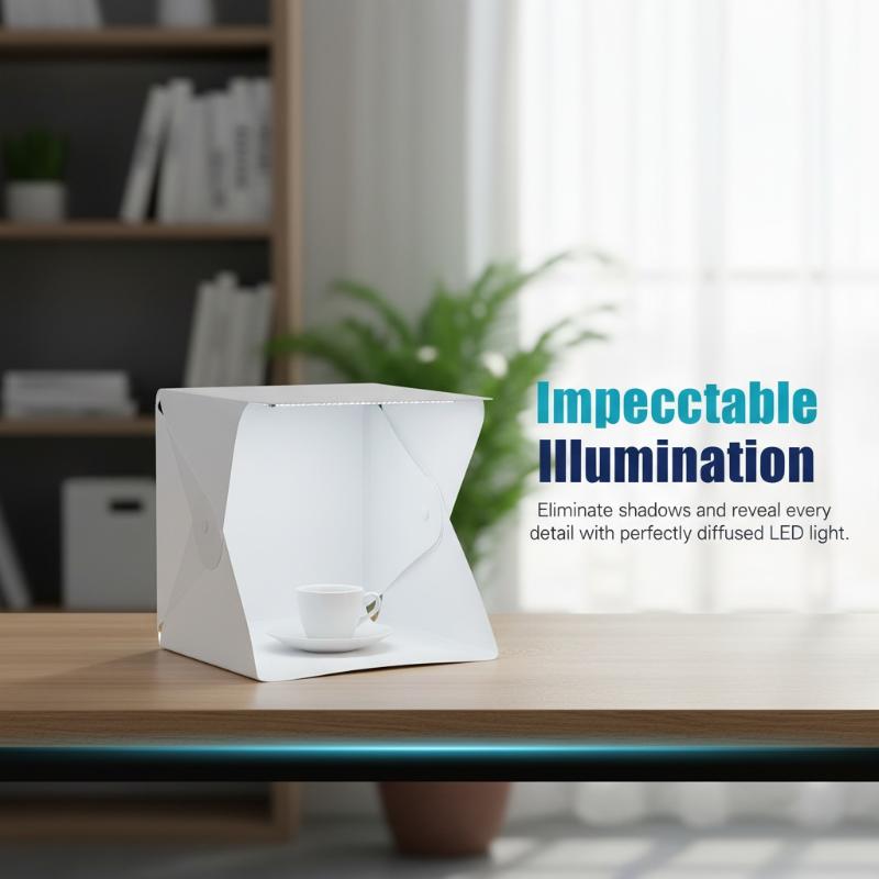 Innovative Foldable LED Light  - Photography Lighting On The Go reseña y precio