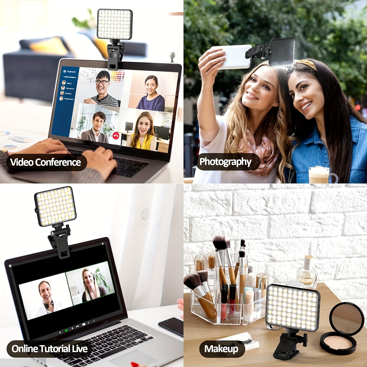 1pc Rechargeable Magnetic LED  - Photography Lighting Led reseña y precio
