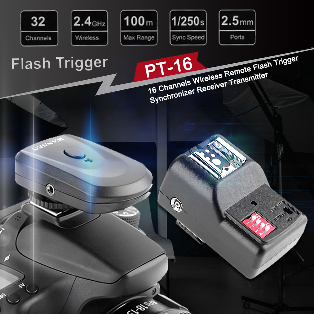 Hot Shoe Flash Lamp Controller - Trigger Receiver Set reseña y precio