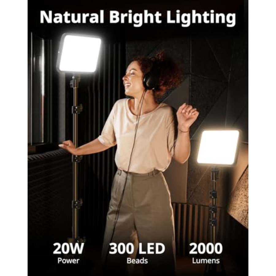 2 Pack LED Video Light Kit, Ph - Photography Lighting Led reseña y precio