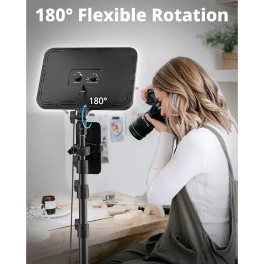 2 Pack LED Video Light Kit, Ph - Photography Lighting Led reseña y precio
