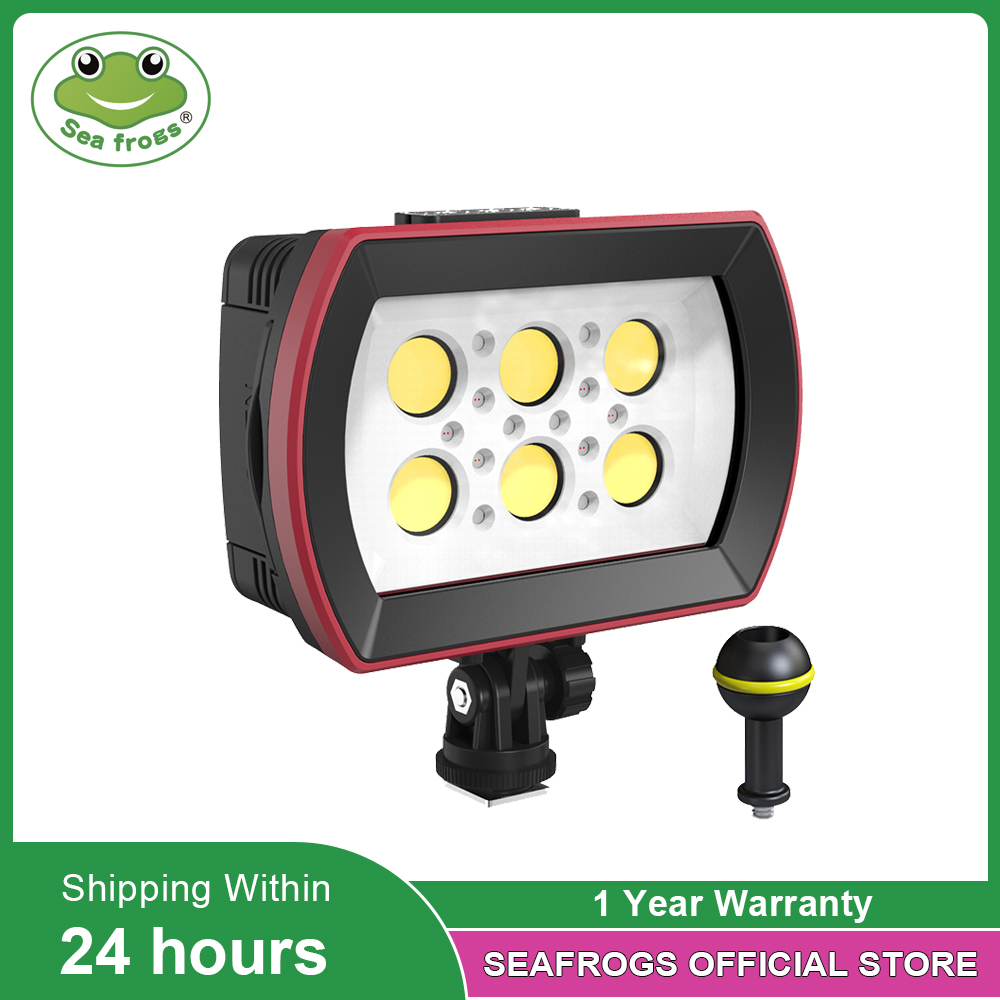 Seafrogs Aluminum LED Diving L - Photography Lighting Brands reseña y precio