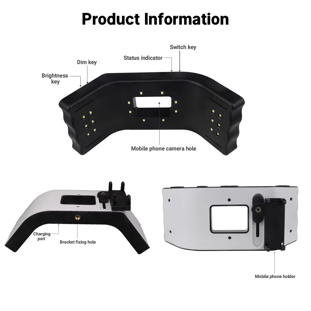 JUMTOP Dental Photography Ligh - Photography Lighting Led reseña y precio