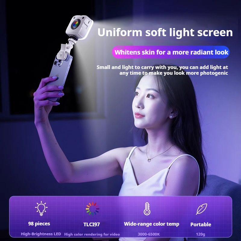 Mini RGB LED Video Fill Light  - Photography Lighting Rgb reseña y precio