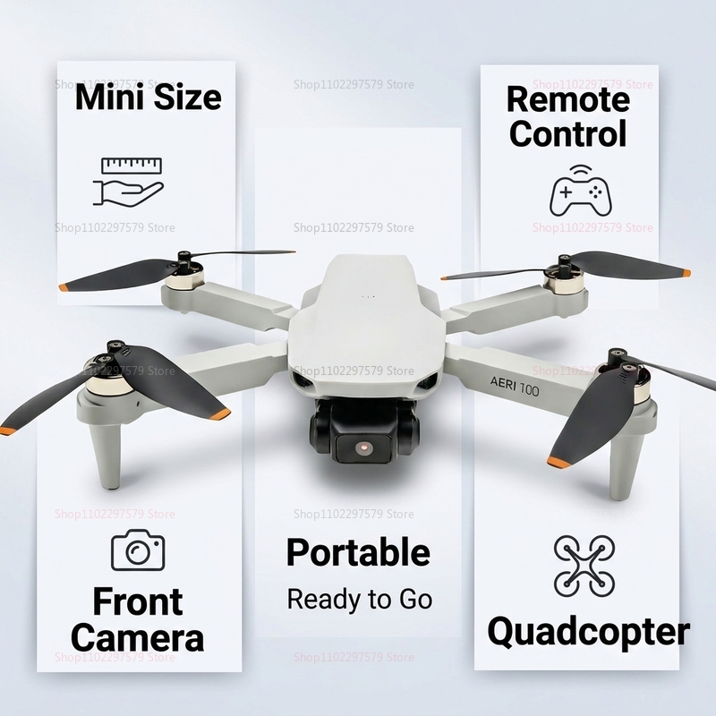 AERI 100 Drone with FPV VR Gog - Photography Lighting At Home reseña y precio
